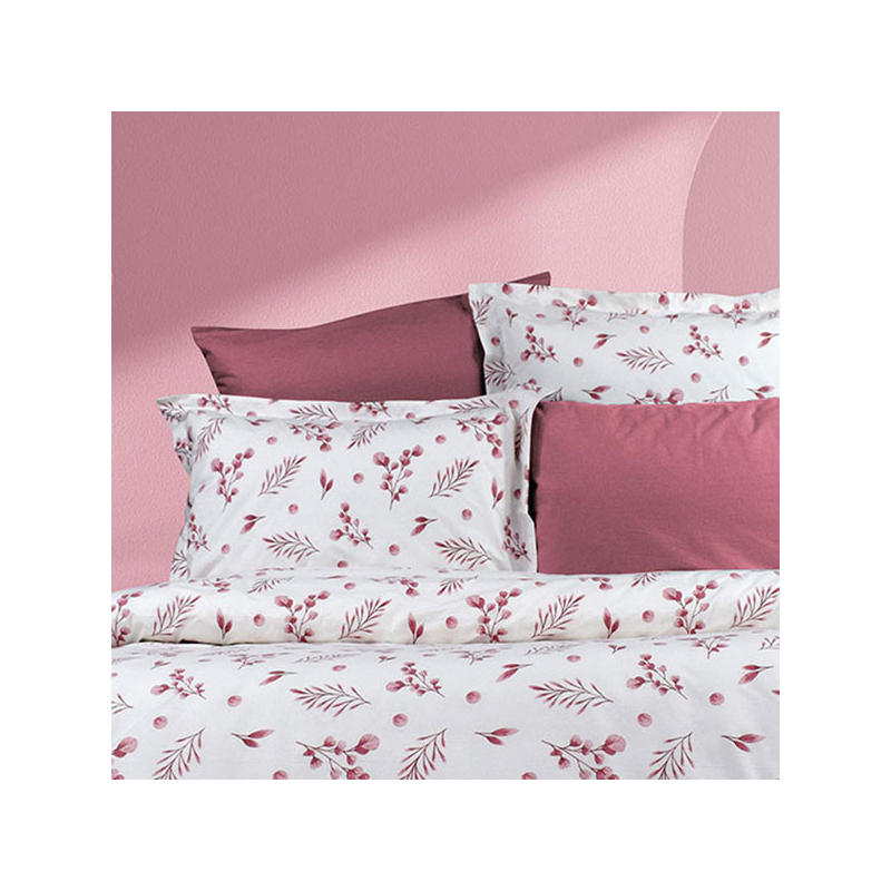 Φανελένια Μαξιλαροθήκη (50x70) Dimcol Μυρτώ 353 Rotten Apple