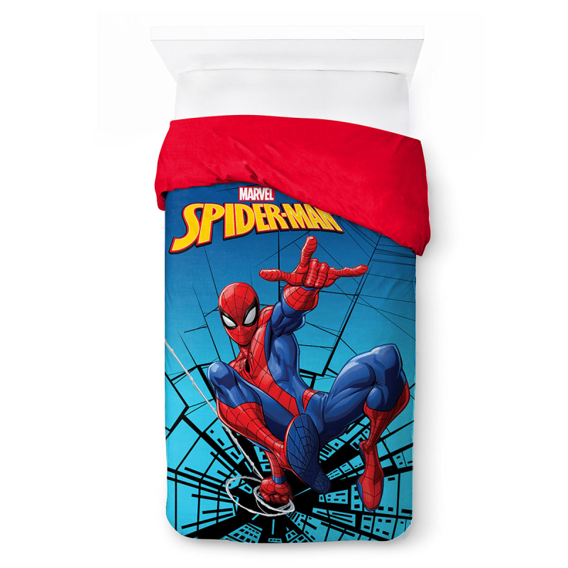 Κουβερτοπάπλωμα Μονό (160x250) Dimcol Spiderman Turquoise