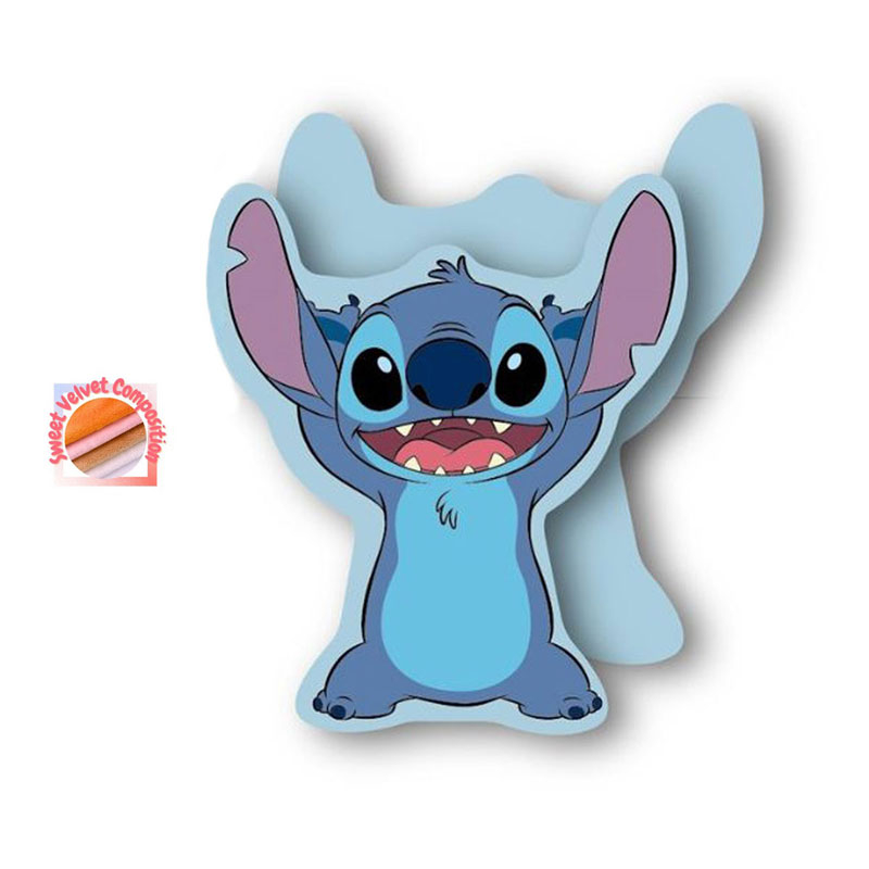 Διακοσμητικό Μαξιλάρι Βελουτέ (14x15) Dimcol Stitch 190 Sky Blue