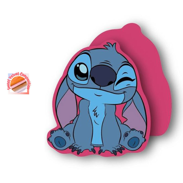 Διακοσμητικό Μαξιλάρι Βελουτέ (13x15) Dimcol Stitch 191 Fuchsia