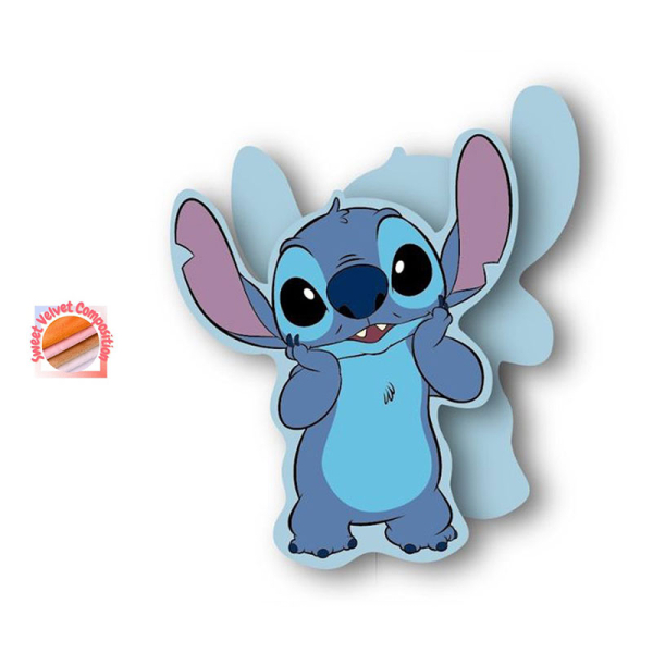 Διακοσμητικό Μαξιλάρι Βελουτέ (13x15) Dimcol Stitch 193 Sky Blue