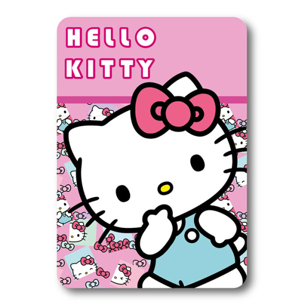 Κουβέρτα Fleece Κούνιας (100x140) Dimcol Hello Kitty 34