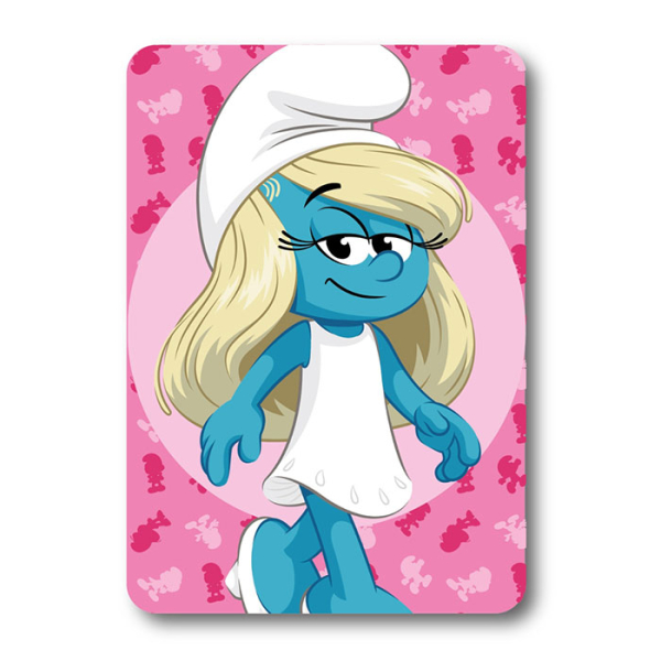 Κουβέρτα Fleece Κούνιας (100x140) Dimcol Smurfs 12