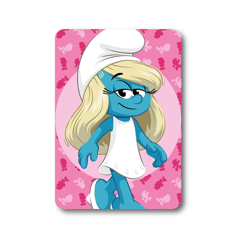 Κουβέρτα Fleece Κούνιας (100x140) Dimcol Smurfs 12