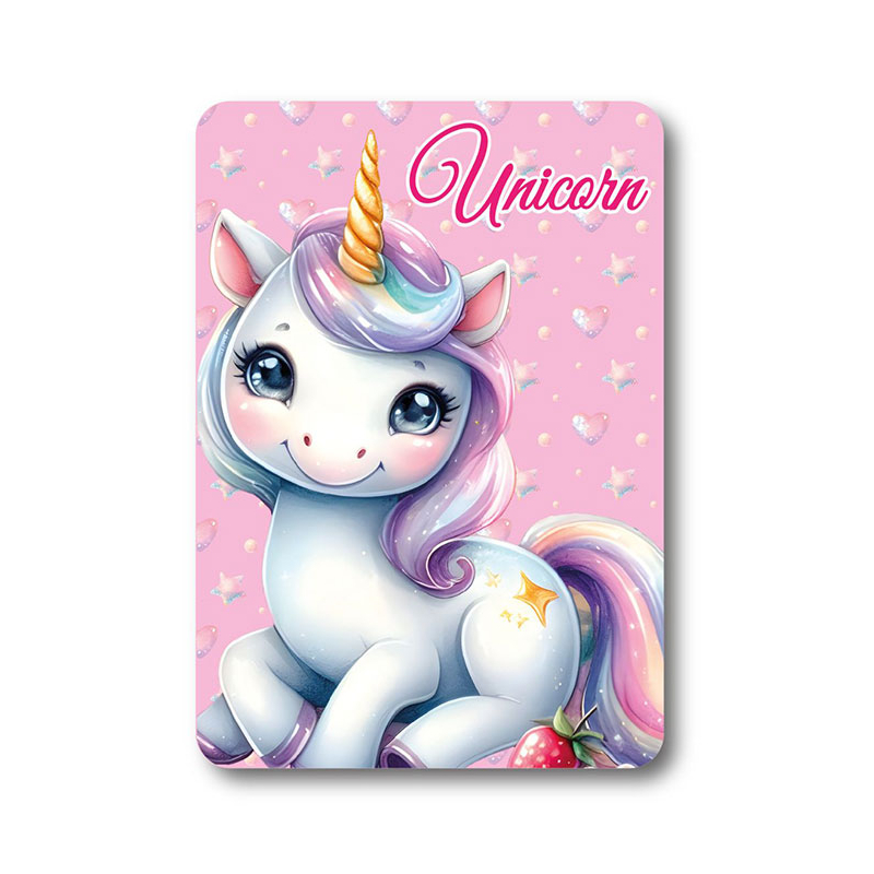 Κουβέρτα Fleece Κούνιας (100x140) Dimcol Unicorn 56