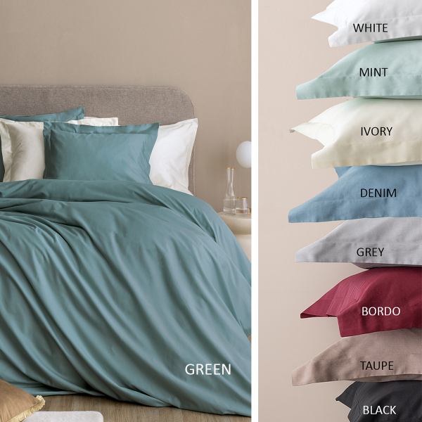 Σεντόνι Υπέρδιπλο Επίπεδο (240x270) Palamaiki Posh Sateen