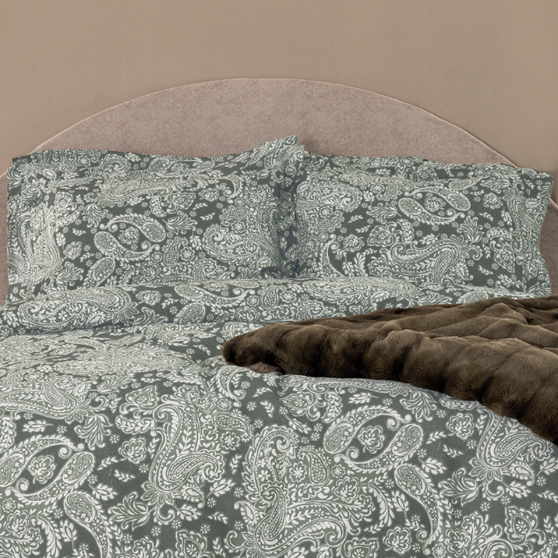 Ζεύγος Μαξιλαροθήκες Oxford (52x72) Palamaiki Ivy IS811