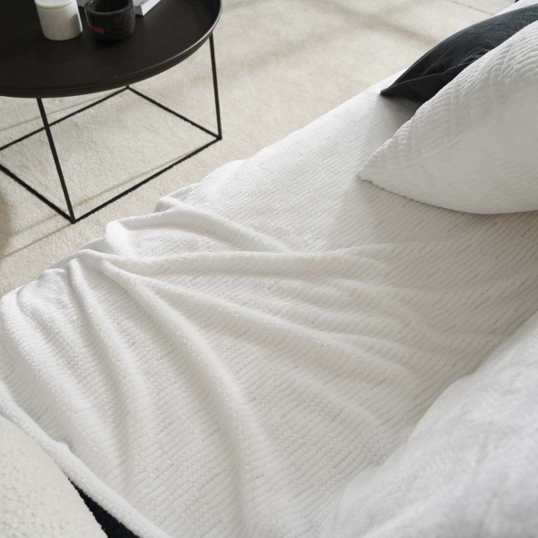 Ριχτάρι Καναπέ Διθέσιου (180x250) Gofis Home Polar White 109/16