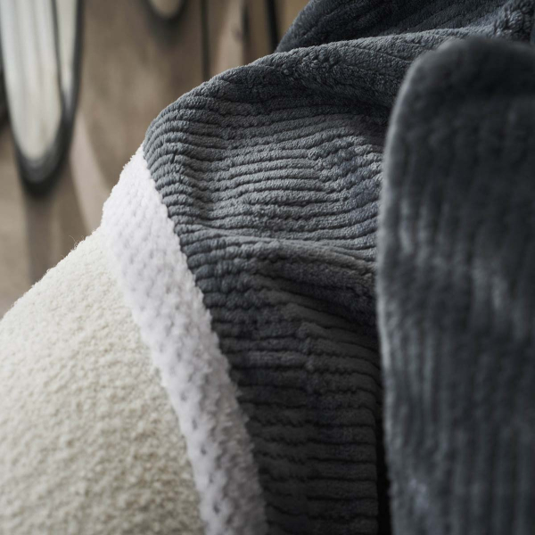 Ριχτάρι Πολυθρόνας (180x180) Gofis Home Polar Pearl Grey 109/15