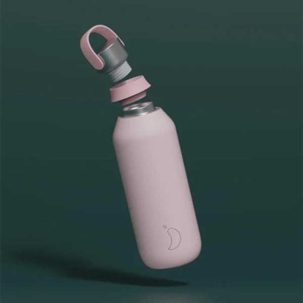 Μπουκάλι Θερμός 1lt Chilly's Series 2 Blush Pink