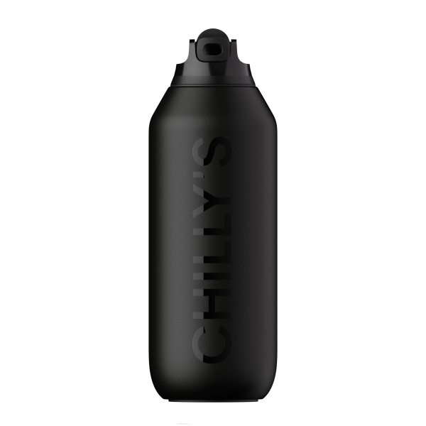 Μπουκάλι Θερμός 500ml Chilly's Series 2 Flip Abyss Black