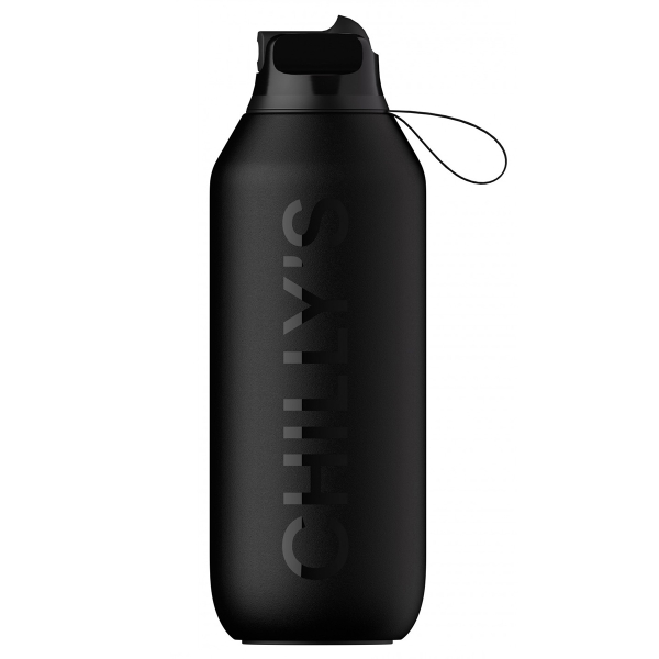 Μπουκάλι Θερμός 500ml Chilly's Series 2 Flip Abyss Black