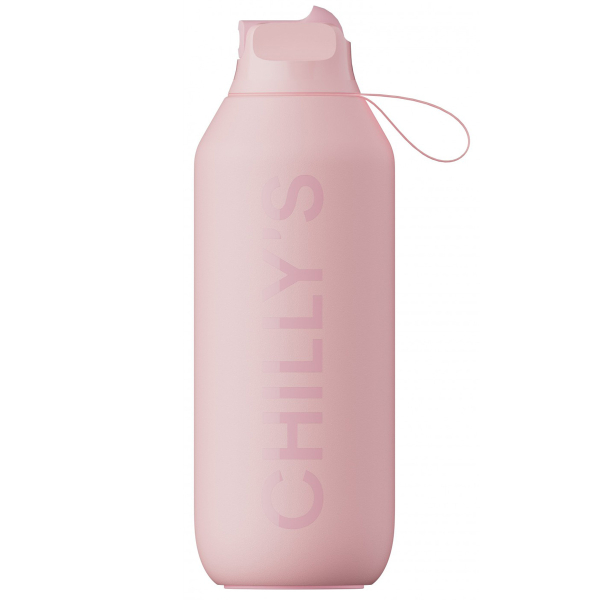 Μπουκάλι Θερμός 500ml Chilly's Series 2 Flip Blush Pink