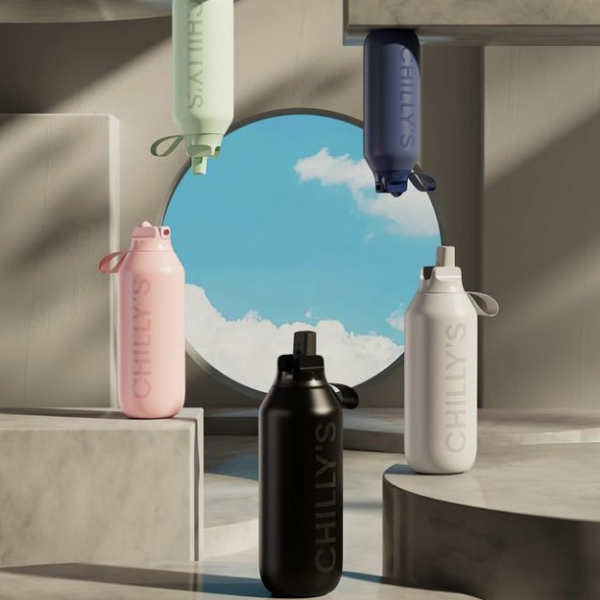 Μπουκάλι Θερμός 500ml Chilly's Series 2 Flip Blush Pink