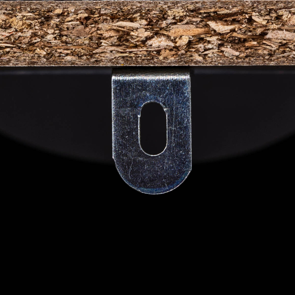 Παπουτσοθήκη Με 3 Ράφια/18 Θέσεων (60x23x119) F-V Black/Nat 160392I