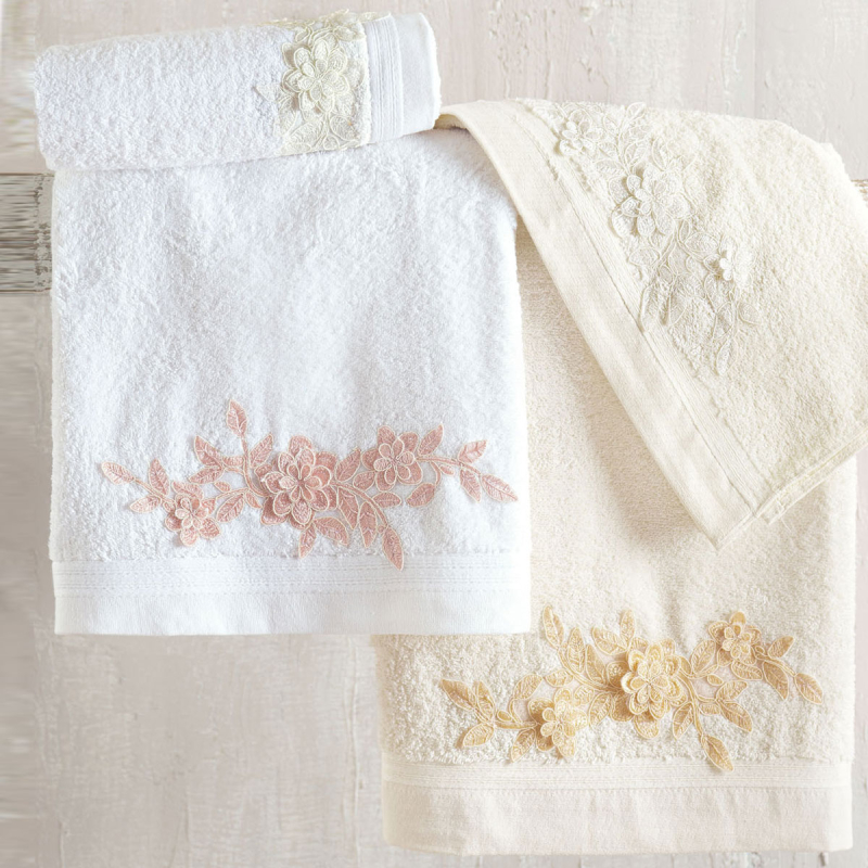 Πετσέτες Μπάνιου (Σετ 3τμχ) Rythmos Hemera 500gsm