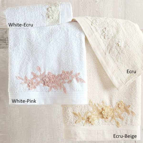 Πετσέτες Μπάνιου (Σετ 3τμχ) Rythmos Hemera 500gsm