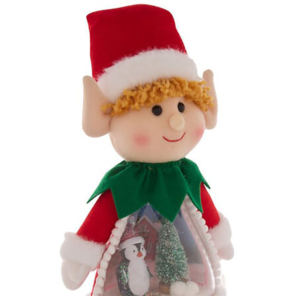 Χριστουγεννιάτικο Διακοσμητικό Με Led (14x11x56) F-R Elf 209810