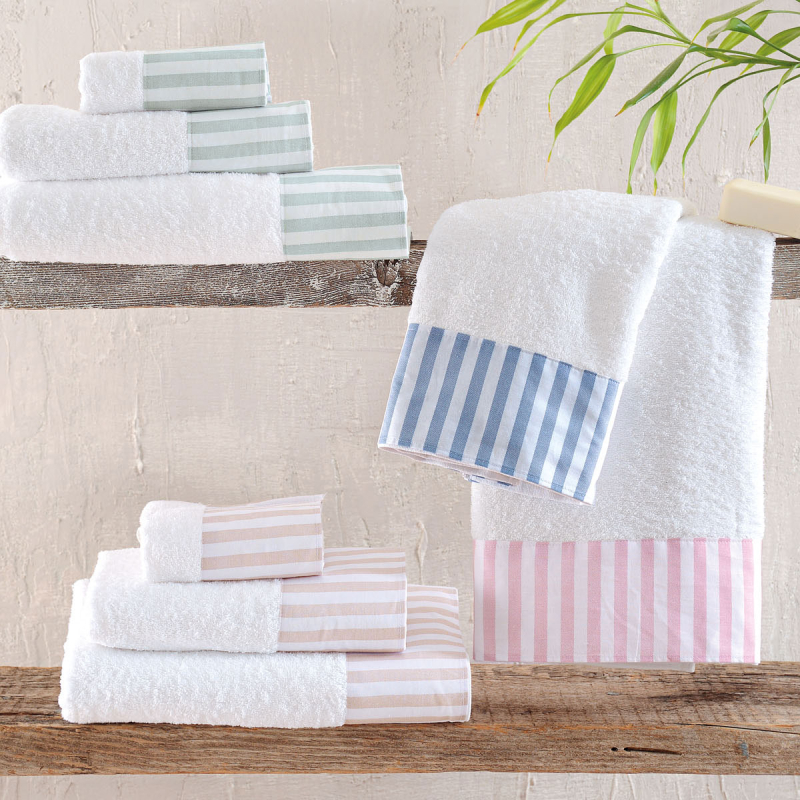 Πετσέτες Μπάνιου (Σετ 2τμχ) Rythmos Eloise 500gsm