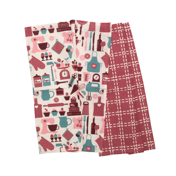 Ποτηρόπανα (Σετ 2τμχ) Viopros Σχ 972