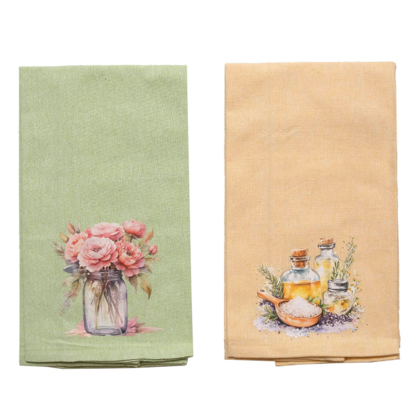 Ποτηρόπανα (Σετ 2τμχ) Viopros Σχ 559