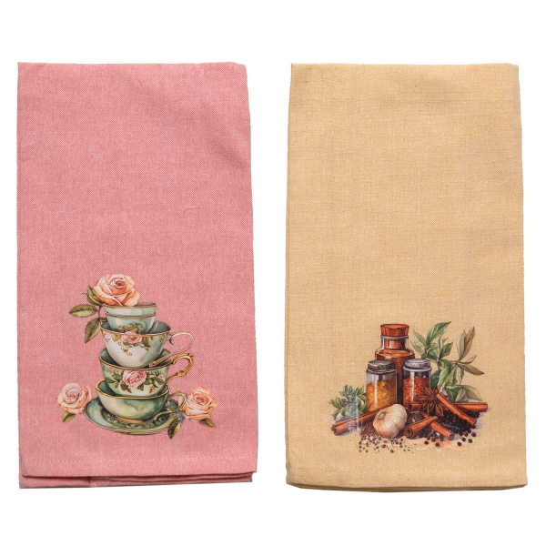 Ποτηρόπανα (Σετ 2τμχ) Viopros Σχ 561