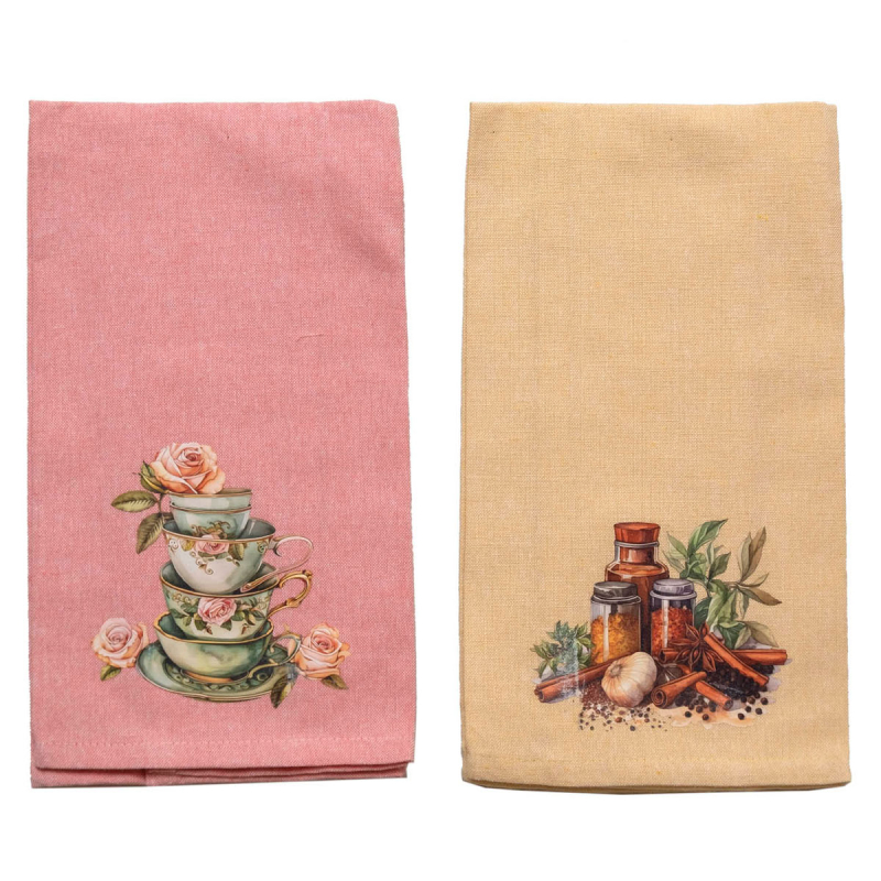 Ποτηρόπανα (Σετ 2τμχ) Viopros Σχ 561