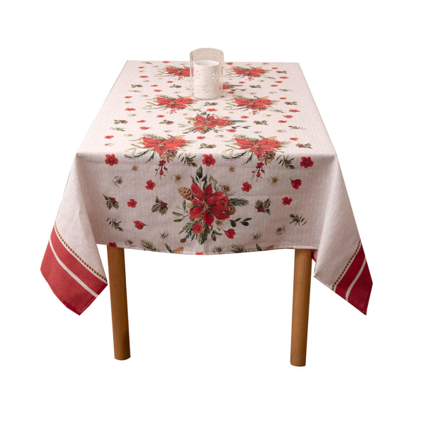 Χριστουγεννιάτικο Τραπεζομάντηλο (140x140) Viopros 4402