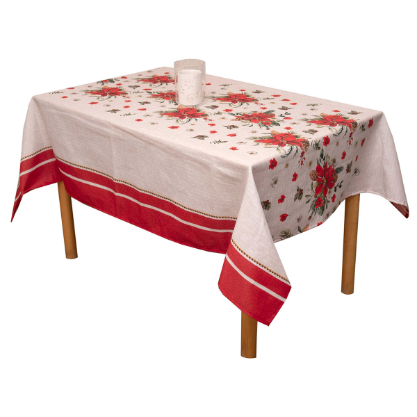 Χριστουγεννιάτικο Τραπεζομάντηλο (140x220) Viopros 4402