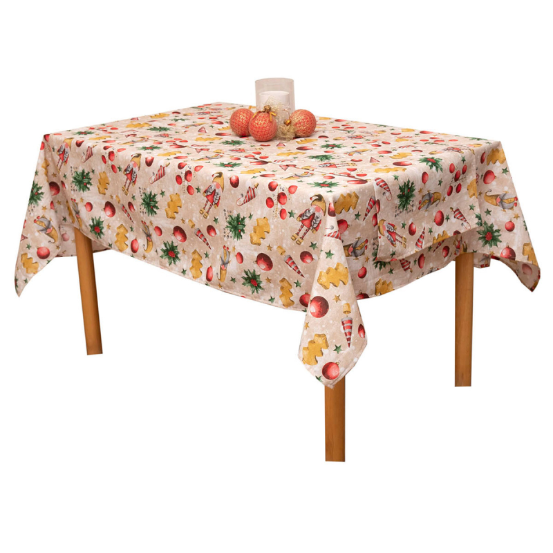 Χριστουγεννιάτικα Σουπλά (Σετ 4τμχ) Viopros 4455