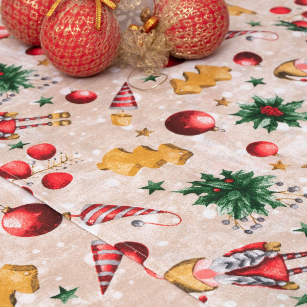 Χριστουγεννιάτικα Σουπλά (Σετ 4τμχ) Viopros 4455