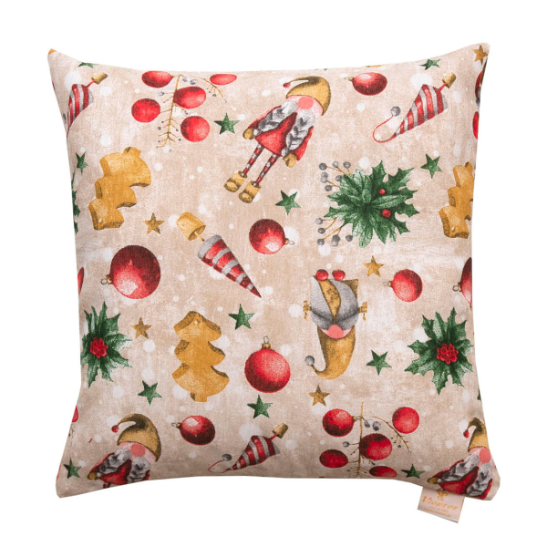 Χριστουγεννιάτικο Μαξιλάρι (45x45) Viopros 4455