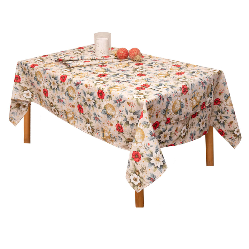 Χριστουγεννιάτικο Τραπεζομάντηλο (140x140) Viopros 4456