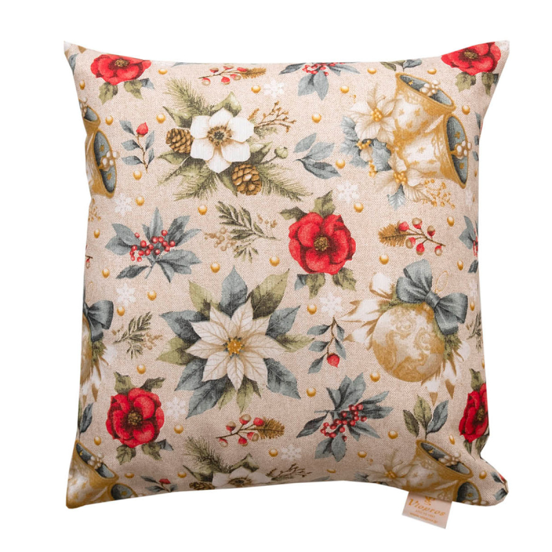 Χριστουγεννιάτικο Μαξιλάρι (45x45) Viopros 4456