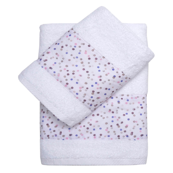 Πετσέτες Μπάνιου (Σετ 2τμχ) Viopros Νίνα Μπεζ 480gsm