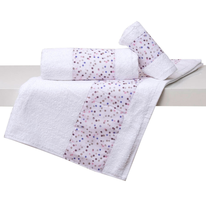 Πετσέτες Μπάνιου (Σετ 3τμχ) Viopros Νίνα Μπεζ 480gsm