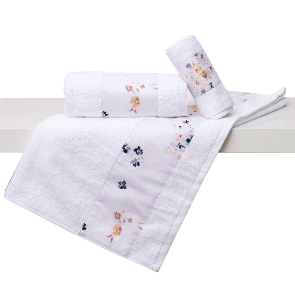 Πετσέτες Μπάνιου (Σετ 3τμχ) Viopros Μελίσσα 480gsm