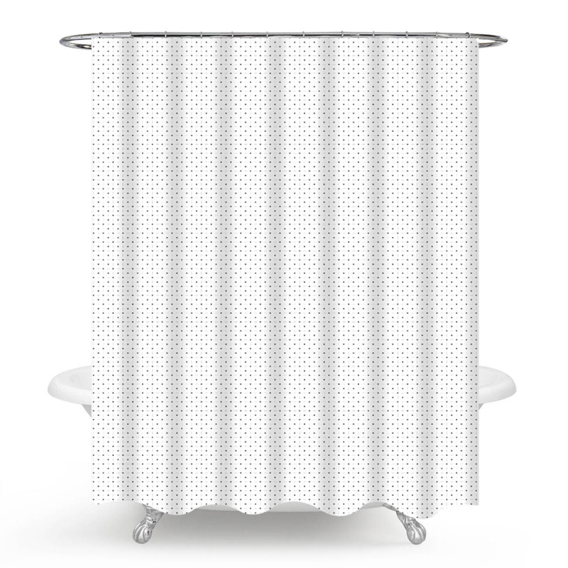 Κουρτίνα Μπάνιου (180x180) Με Κρίκους Viopros Νικόλ