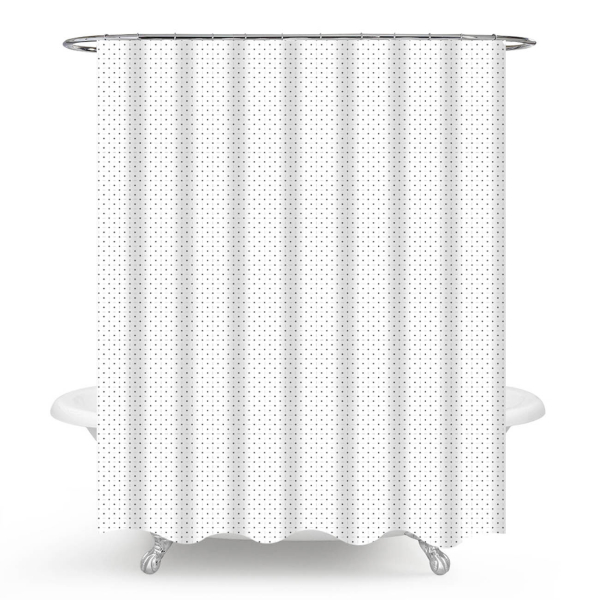 Κουρτίνα Μπάνιου (240x180) Με Κρίκους Viopros Νικόλ