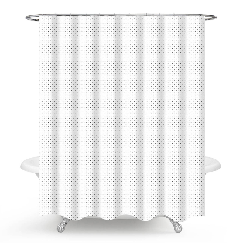 Κουρτίνα Μπάνιου (240x180) Με Κρίκους Viopros Νικόλ