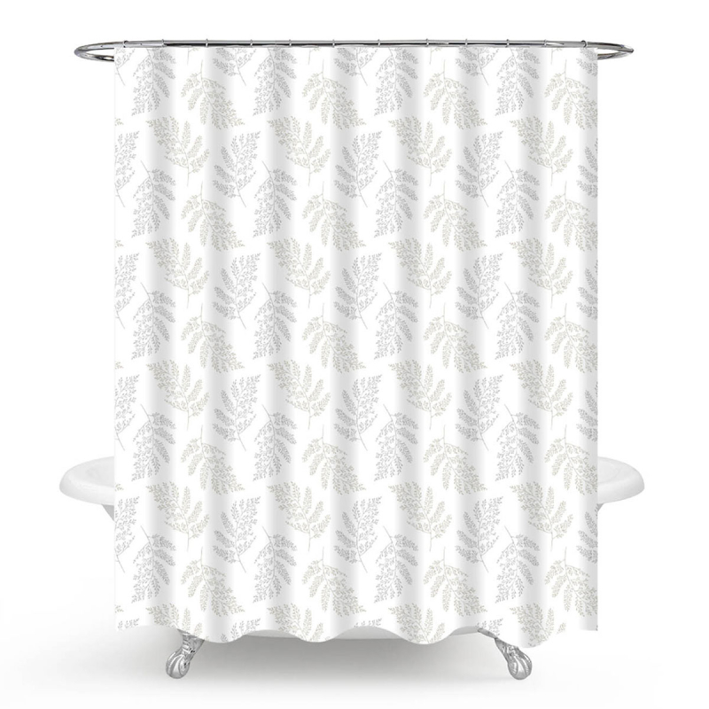 Κουρτίνα Μπάνιου (240x180) Με Κρίκους Viopros Έλενα