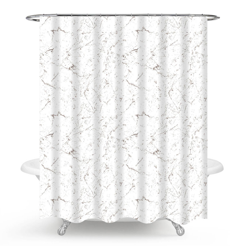 Κουρτίνα Μπάνιου (180x180) Με Κρίκους Viopros Βικτώρια