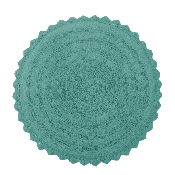 Πατάκι Μπάνιου (Φ70) Viopros Λέσλι Τυρκουάζ