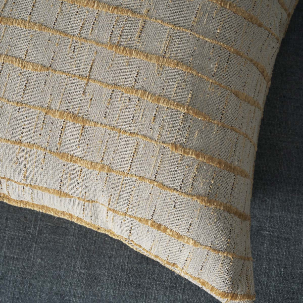 Διακοσμητική Μαξιλαροθήκη 2 Όψεων (50x50) Gofis Home Vespera Leaf Gold 148/04