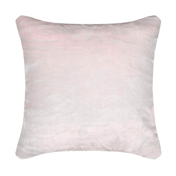 Διακοσμητική Μαξιλαροθήκη Βελουτέ (40x40) S-F Doudou Rose Poudre C05792022H