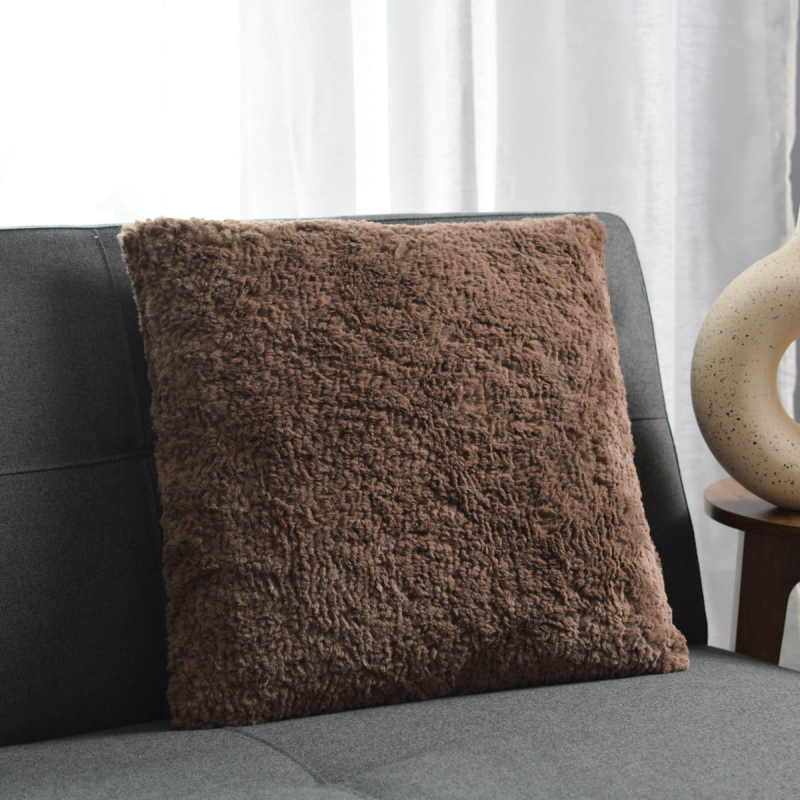 Διακοσμητικό Μαξιλάρι Fleece 2 Όψεων (45x45) S-F Timmy Taupe C0D511002