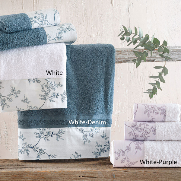 Πετσέτες Μπάνιου (Σετ 3τμχ) Rythmos Odet 500gsm