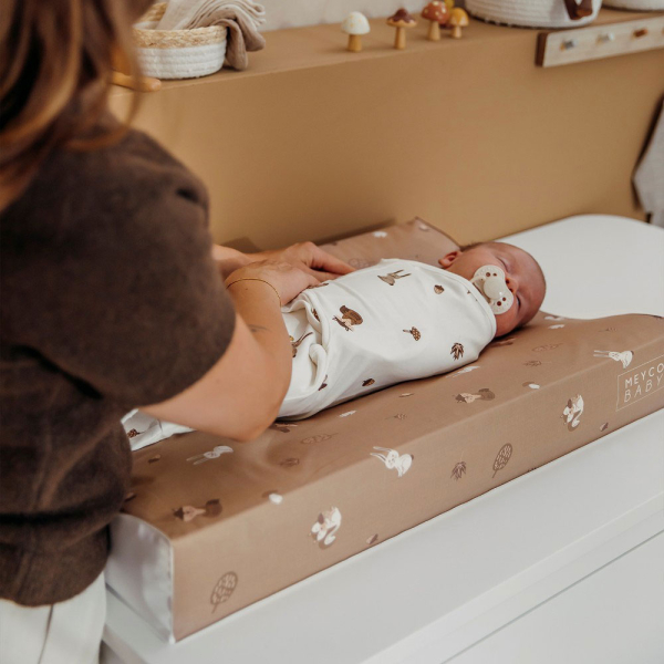 Μαλακή Αλλαξιέρα (50x70) Meyco Forest Animals Sand