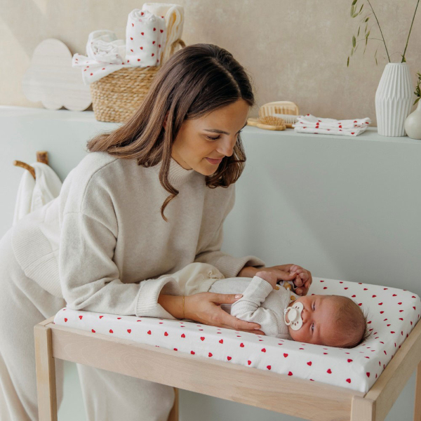 Κάλυμμα Αλλαξιέρας Meyco Sweet Hearts