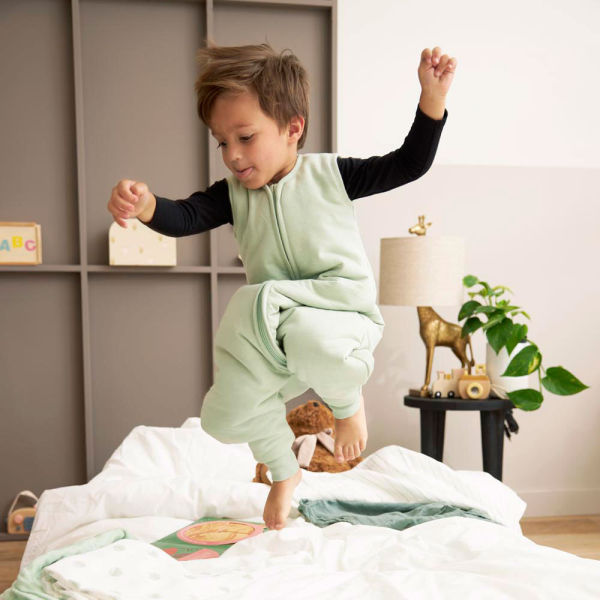 Καλοκαιρινός Υπνόσακος Με Πόδια 2 Tog (9-18 Μηνών) Meyco Soft Green